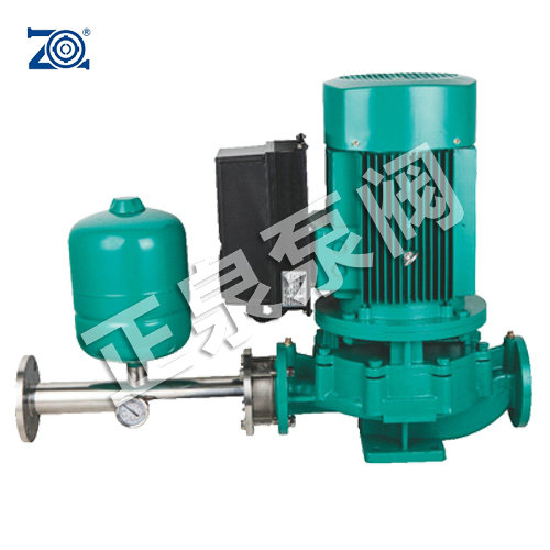 变频立式单级管道离心泵