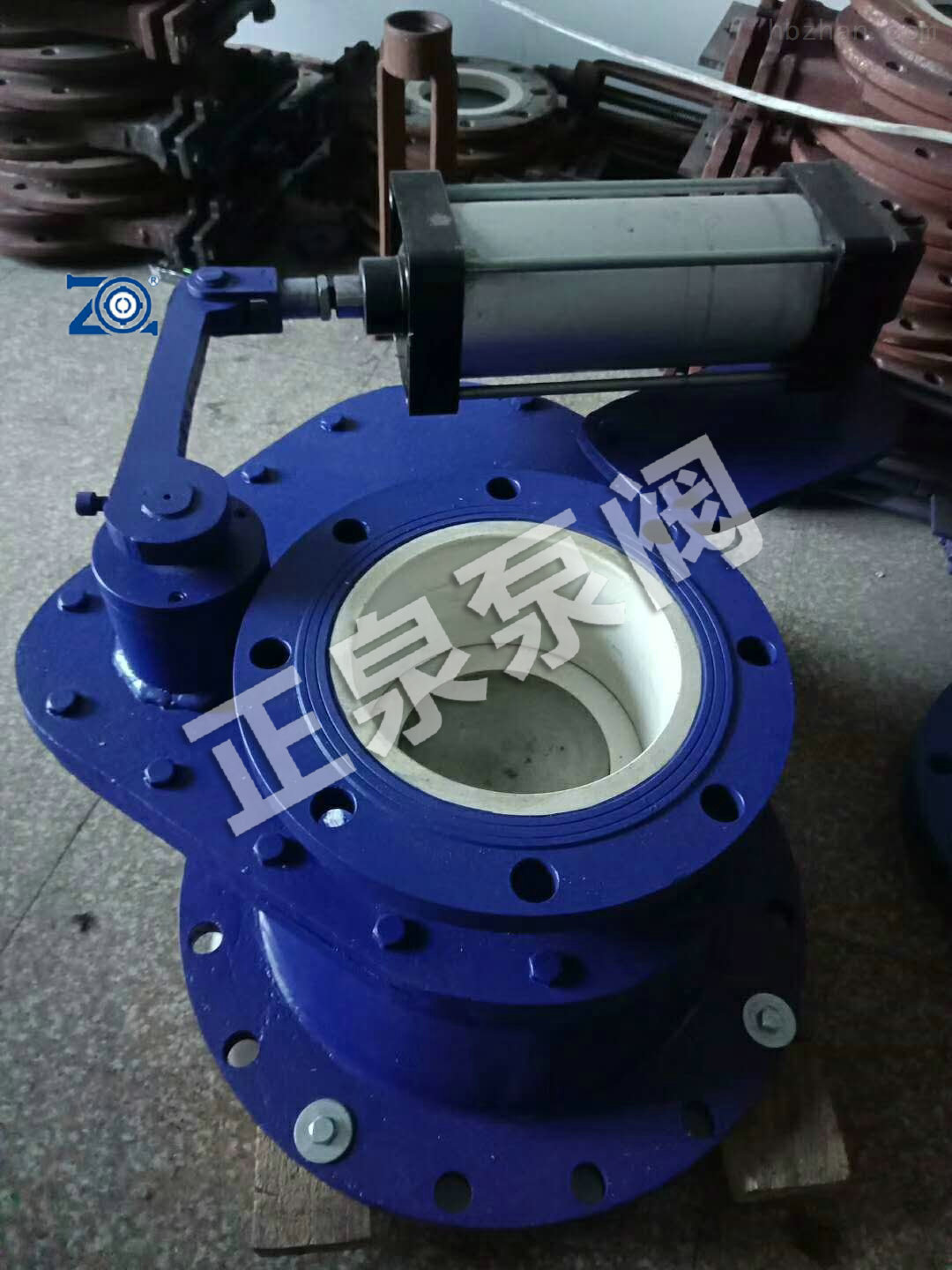 BZ643TC 气动陶瓷旋转摆动阀