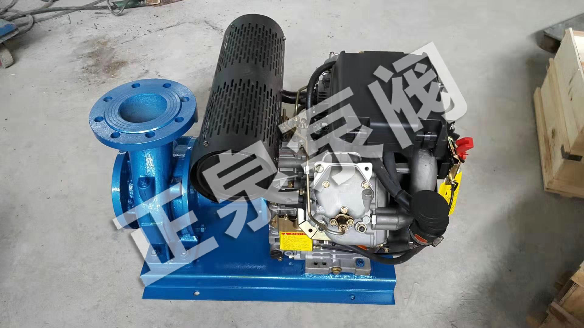 ISW单级卧式汽油机泵