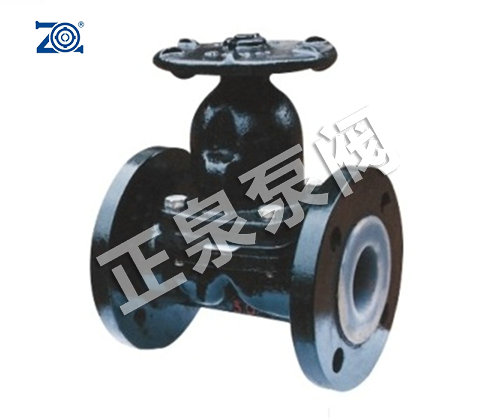 EG46F46直通式衬氟隔膜阀