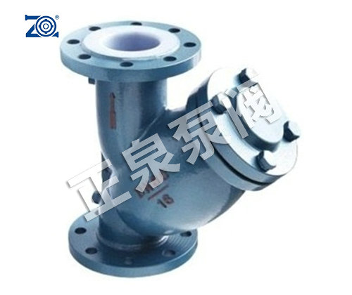 GL41F46衬氟Y型过滤器