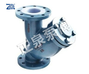 GL41F46衬氟Y型过滤器