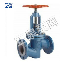 J41F46衬氟截止阀