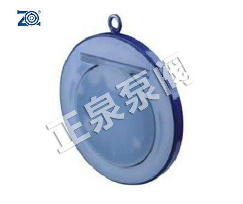 H74F46对夹式衬氟止回阀