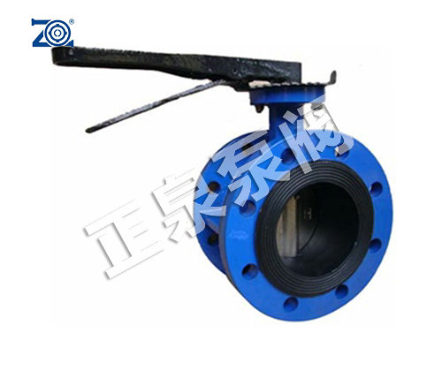 D41X 软密封手动法兰蝶阀