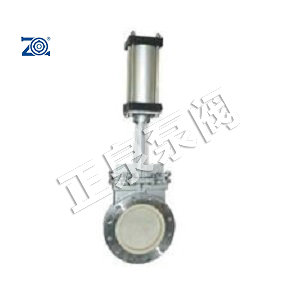 PZ673TC 气动陶瓷刀闸阀